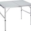 Folding Camping Table, 3ft Portable Aluminum Outdoor Folding Table Camp Table Adjustable Height Lightweight for Picnic Cooking Beach