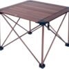 Outdoor Aluminum Alloy Folding Table, Picnic Barbecue Portable Travel Self-Driving Camping Table