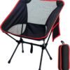 Backpacking Chair, Camping Chairs for Adults, Foldable Portable Chair for Outside Camp Sports Beach Travel Hiking